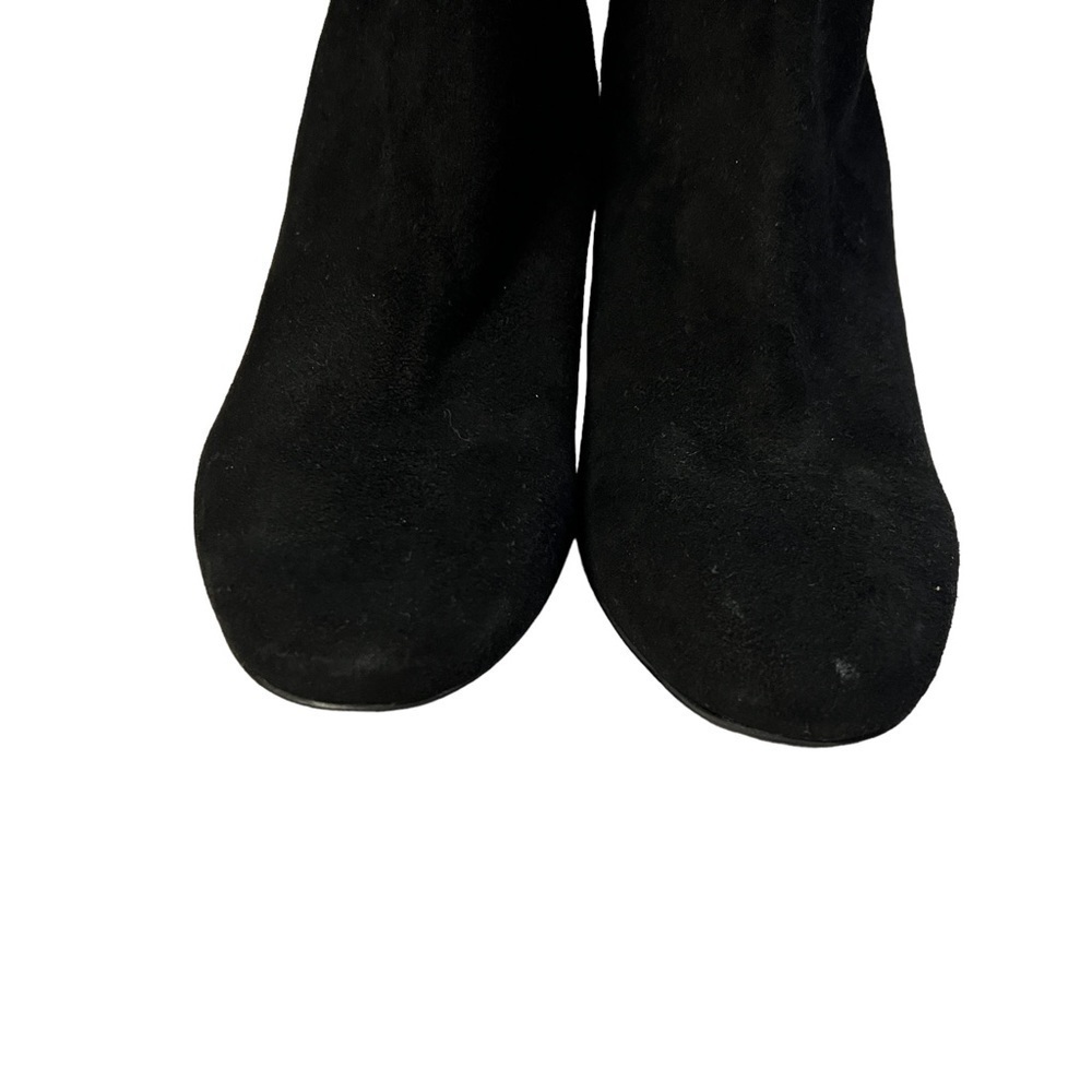 FORMENTINI Made in Italy Black Suede Leather Ankle Boots, Size 38 (US 7) - Picture 5 of 16